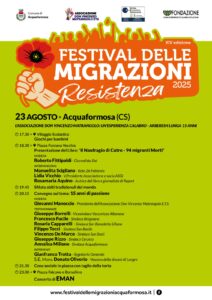 Scopri di più sull'articolo Festival delle Migrazioni XIV Edizione 2025 – ACQUAFORMOSA