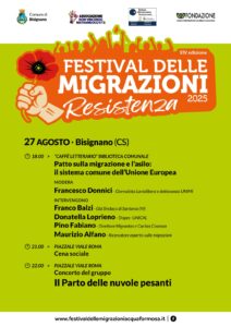 Scopri di più sull'articolo Festival delle Migrazioni XIV Edizione 2025 – Bisignano