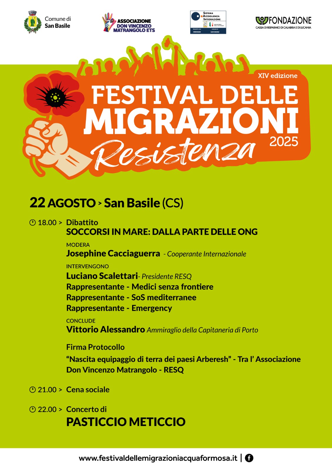Al momento stai visualizzando Festival delle Migrazioni XIV Edizione 2025 – SAN BASILE