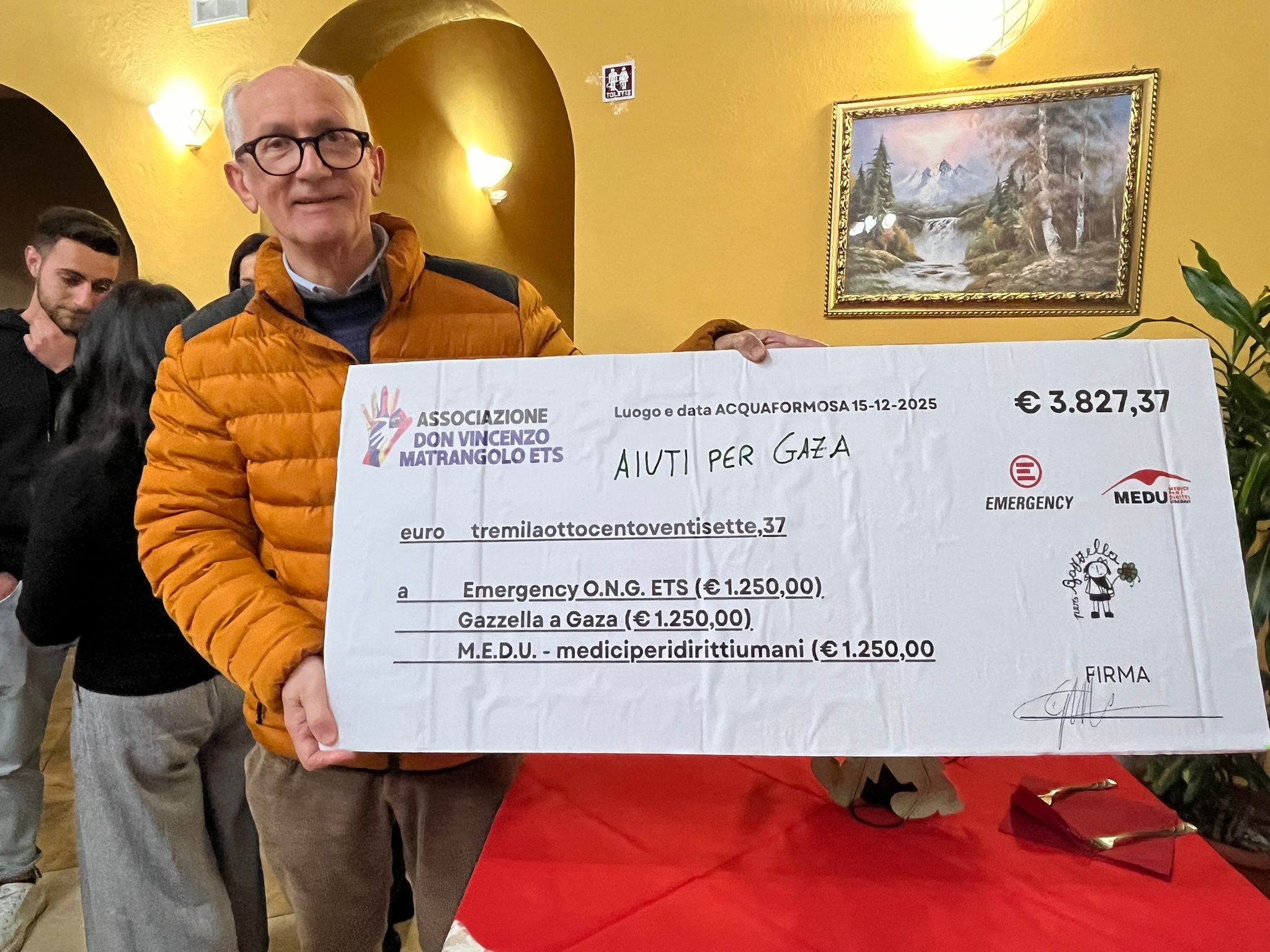 Al momento stai visualizzando Accoglienza, lavoro e solidarietà: l’Associazione Don Vincenzo Matrangolo presenta i risultati del 2025