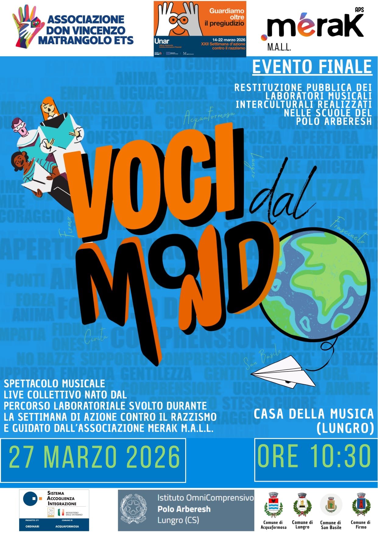 Al momento stai visualizzando “Voci dal Mondo” progetto calabrese tra i migliori d’Italia